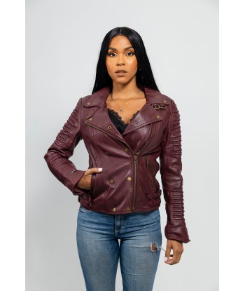 Queens Fashion Lambskin Leather Jacket Economisez 