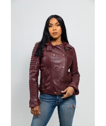 Queens Fashion Lambskin Leather Jacket Economisez 