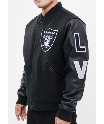 Pro Standard Las Vegas Raiders Varsity Jacket s'inspire de l'anatomie humaine