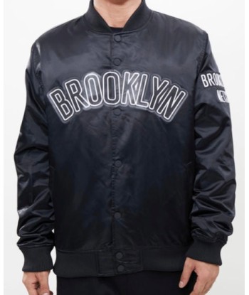 Pro standard Brooklyn Nets Satin Jacket Jusqu'à 80% De Réduction