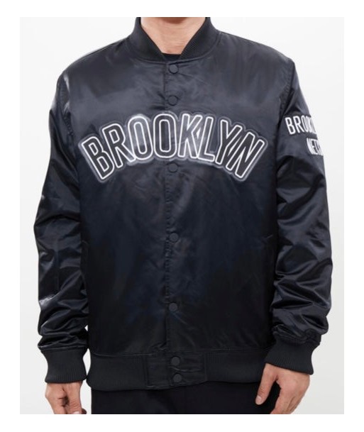 Pro standard Brooklyn Nets Satin Jacket Jusqu'à 80% De Réduction