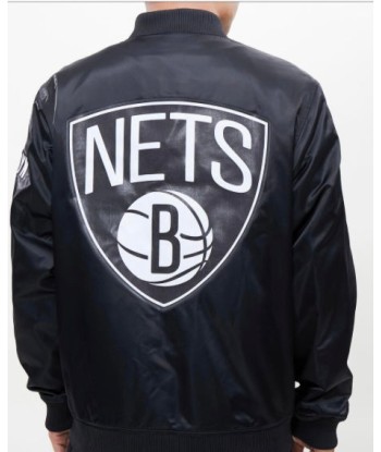 Pro standard Brooklyn Nets Satin Jacket Jusqu'à 80% De Réduction