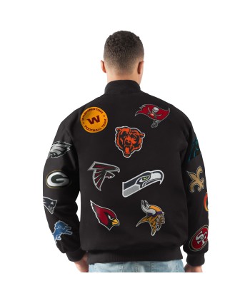 Carl Banks NFL Twill Collage Jacket de la marque