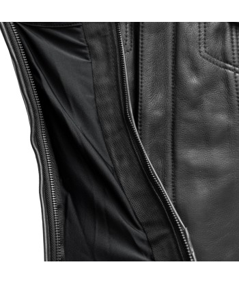 Garland Women's Club Style Motorcycle Leather Vest - Limited Edition Comparez plus de prix