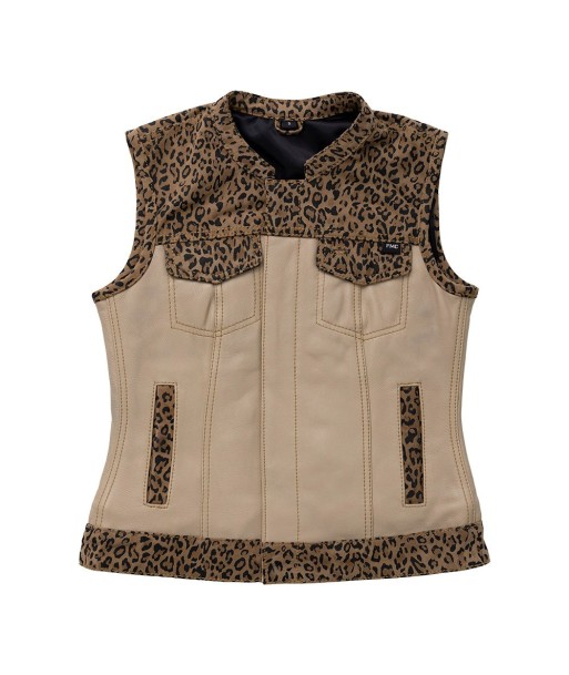 Josie Women's Club Style Leather Vest (Limited Edition) ou a consommer sur place