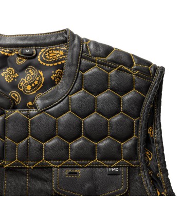 Hornet - Men's Denim Motorcycle Vest - Limited Edition de France