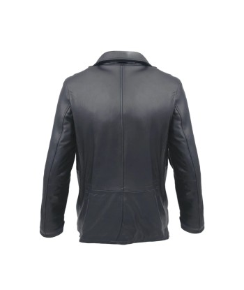 Strata Mens Fashion Leather Jacket Livraison rapide