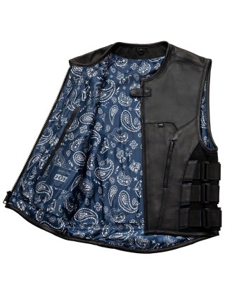 Boulevard - Men's Swat Leather Vest - Limited Edition Les magasins à Paris