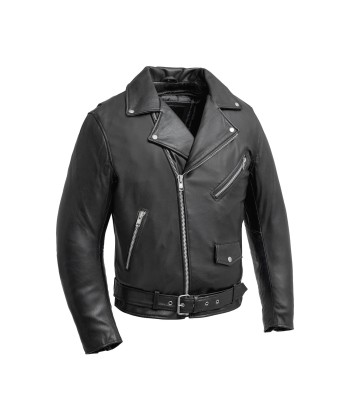 Jay Mens Fashion Leather Jacket pas cher