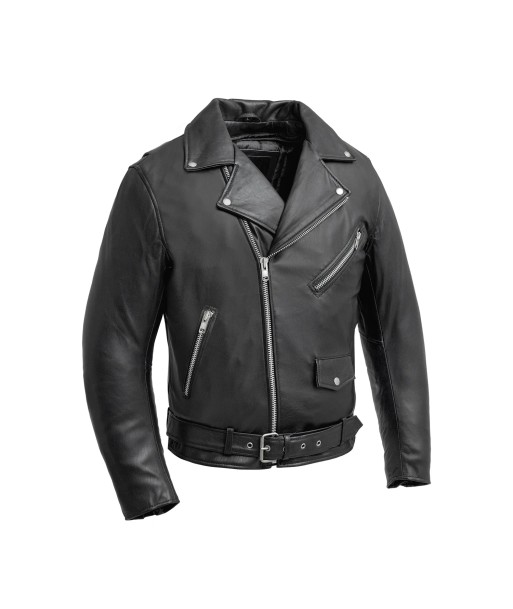 Jay Mens Fashion Leather Jacket pas cher