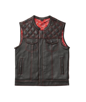 Whaler Red - Men's Club Style Leather Vest (Limited Edition) sélection de produits