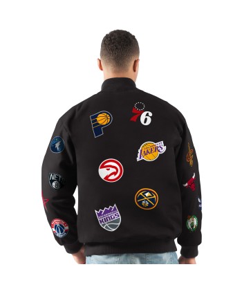 Carl Banks NBA Twill Collage Jacket acheter