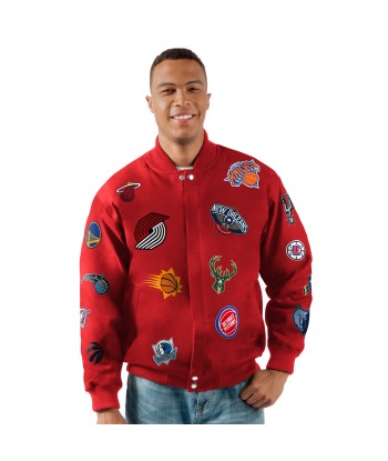 Carl Banks NBA Twill Collage Jacket d'Europe débarque