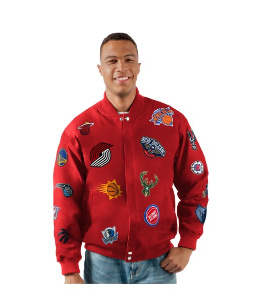 Carl Banks NBA Twill Collage Jacket d'Europe débarque