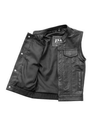 Bad Boy-  Kid's Leather Vest pas chere