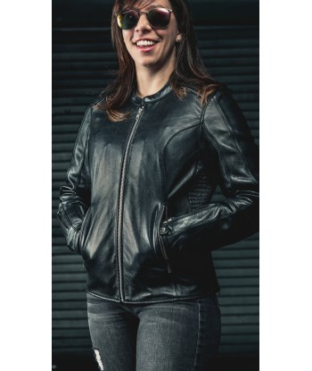 Cyclone - Women's Motorcycle Leather Jacket de l' environnement