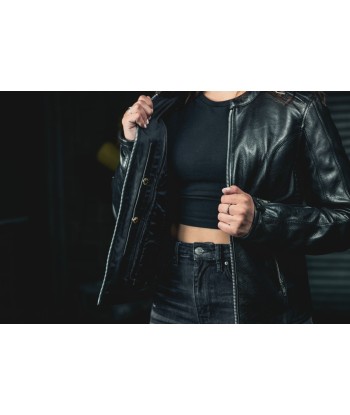 Cyclone - Women's Motorcycle Leather Jacket de l' environnement