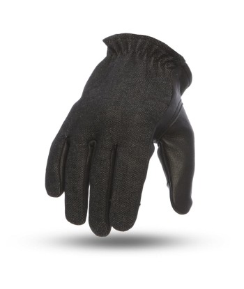 2 Tone Roper Men's Motorcycle Leather Gloves l'achat 