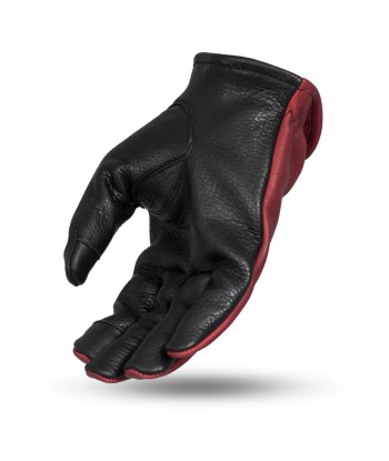 2 Tone Roper Men's Motorcycle Leather Gloves l'achat 