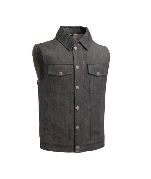 Rook - Vest Only - Men's Motorcycle Denim Vest de la marque