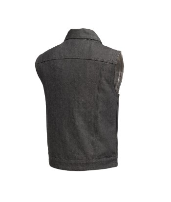 Rook - Vest Only - Men's Motorcycle Denim Vest de la marque