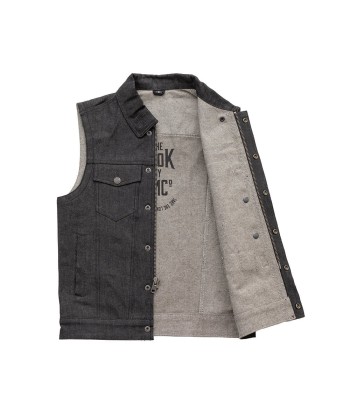 Rook - Vest Only - Men's Motorcycle Denim Vest de la marque