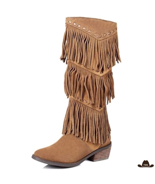 Bottes Western Daim Femme Livraison rapide