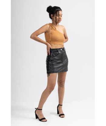 Lacey Fashion Leather Skirt shop