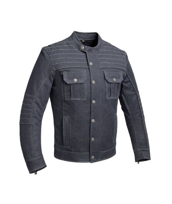 Rowdy Men's Thunder Denim Motorcycle Jacket soldes