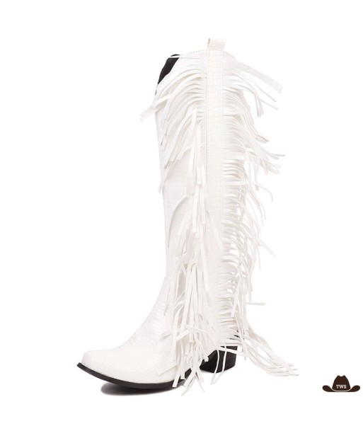 Bottes Western Femme Blanches Jusqu'à 80% De Réduction