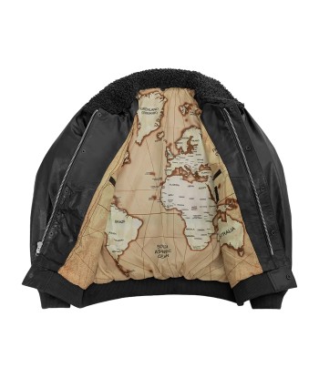 Old World Map Bomber Jacket 2024