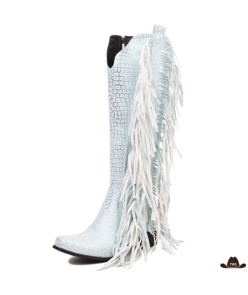 Bottes Western Femme Blanches Jusqu'à 80% De Réduction