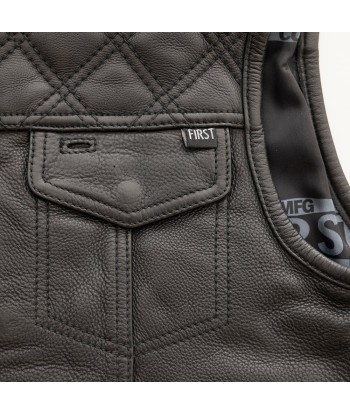 FMCo Men's Signature Leather Vest s'inspire de l'anatomie humaine