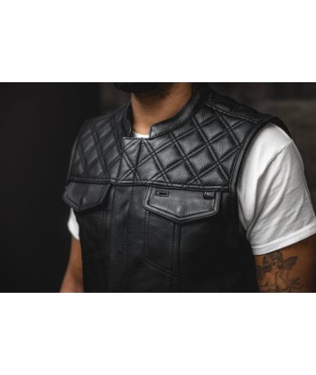 FMCo Men's Signature Leather Vest s'inspire de l'anatomie humaine