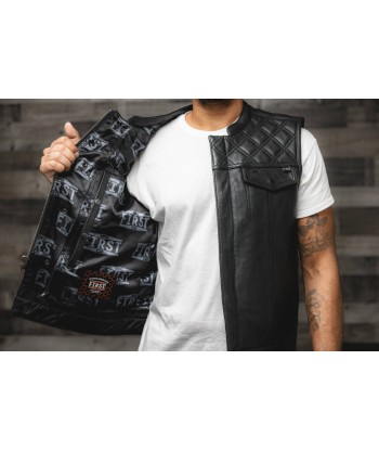 FMCo Men's Signature Leather Vest s'inspire de l'anatomie humaine