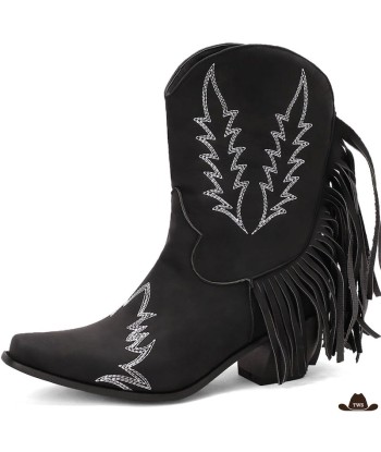 Bottines Western Rouge ou a consommer sur place