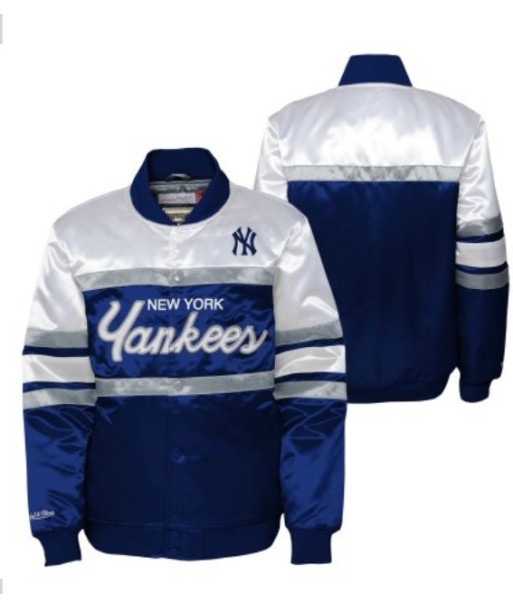 Mitchell and Ness Kids New York Yankees Satin Jacket en ligne