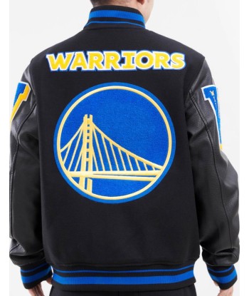 Pro Standard Golden State Warriors Varsity Jacket shop