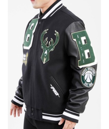 Pro Standard Milwaukee Bucks Varsity Jacket Comparez plus de prix