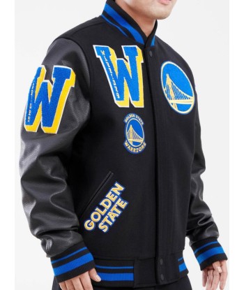 Pro Standard Golden State Warriors Varsity Jacket shop