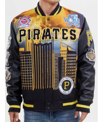 Pro Standard Pittsburgh Pirates World Series Varsity Jacket d'Europe débarque