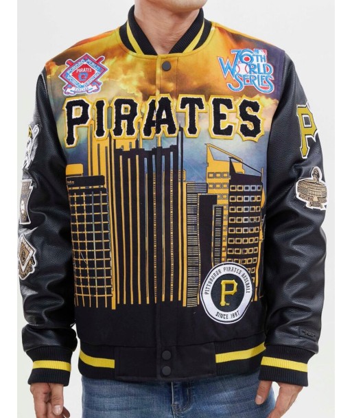 Pro Standard Pittsburgh Pirates World Series Varsity Jacket d'Europe débarque