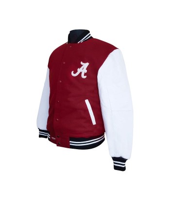 G-III University of Alabama Crimson Tide Varsity Jacket une grave pollution 