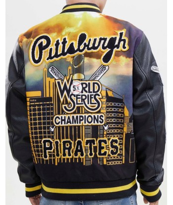 Pro Standard Pittsburgh Pirates World Series Varsity Jacket d'Europe débarque