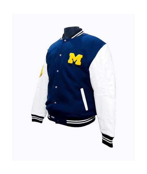 G-III University Of Michigan Wolverines Varsity Jacket des créatures d'habitude