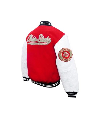 G-III Ohio State University Buckeyes Varsity Jacket Jusqu'à 80% De Réduction