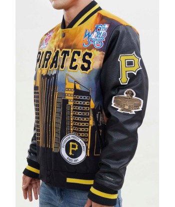 Pro Standard Pittsburgh Pirates World Series Varsity Jacket d'Europe débarque