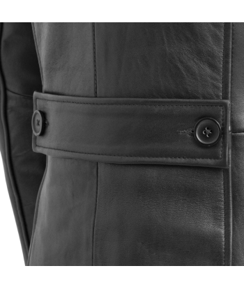 Julia Womens Fashion Leather Jacket destockage