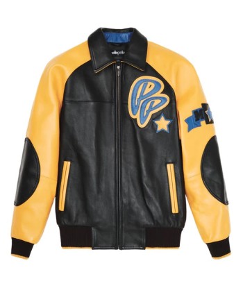 Pelle Pelle MB Soda Club Leather Varsity Jacket - Black s'inspire de l'anatomie humaine