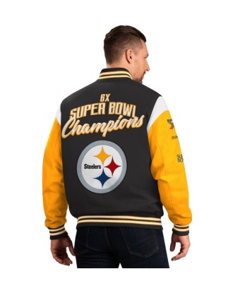 Official Pittsburgh Steelers  6x Championship Jacket offre 